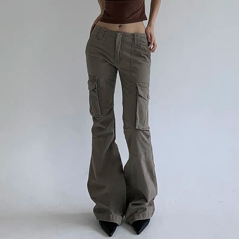 Millie Cargo Flare Pants – MELLOW PICKS