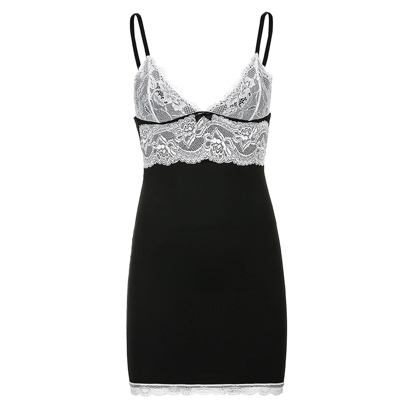 Victoria Lace Mini Dress